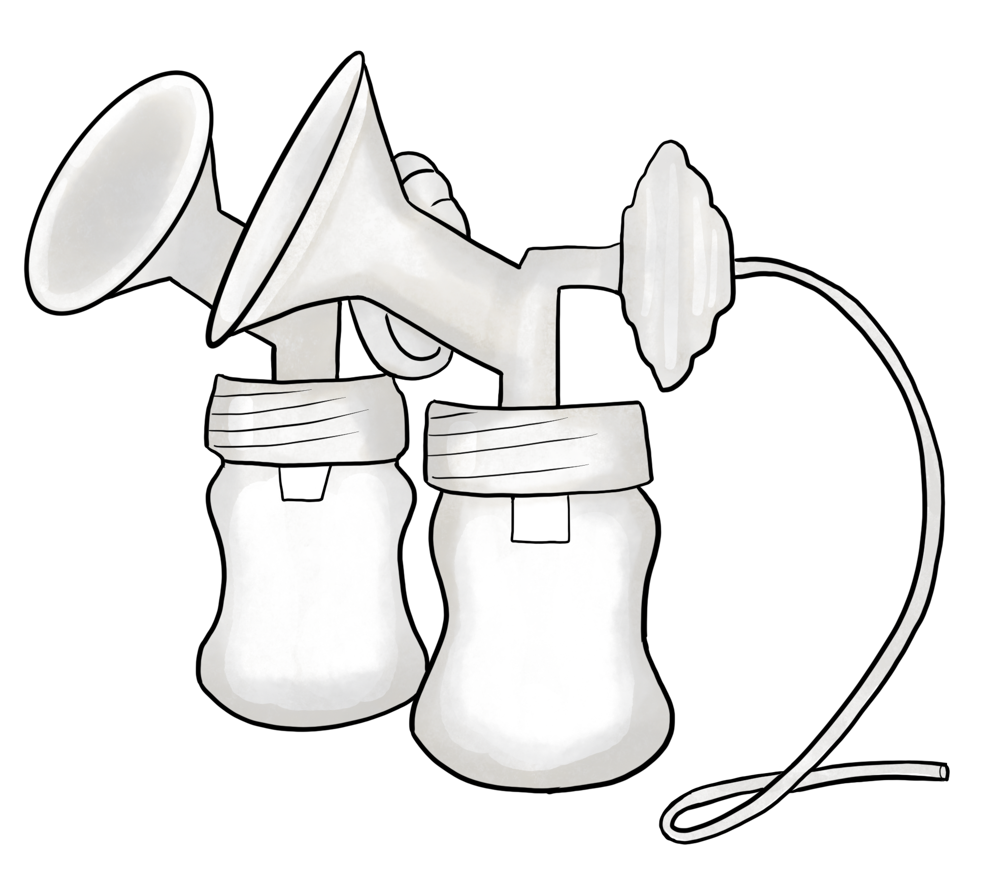 Pump fitting and support